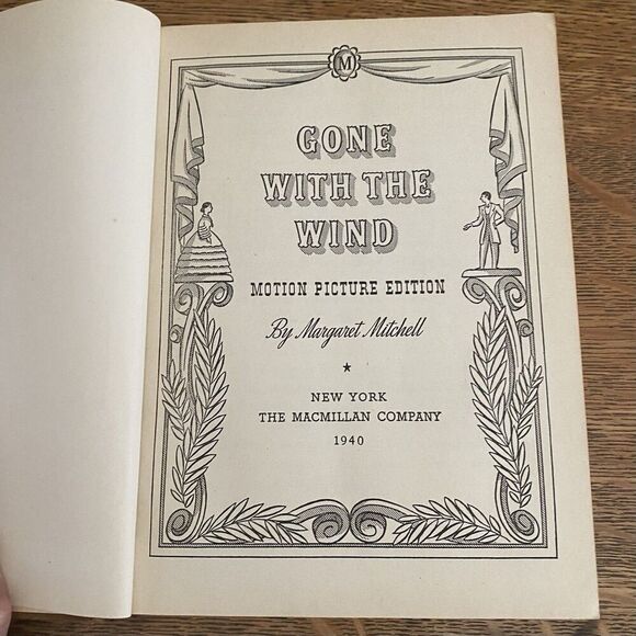Gone With The Wind 1940 Complete Edition Hardcover Book Margaret Mitchell - Picture 7 of 12